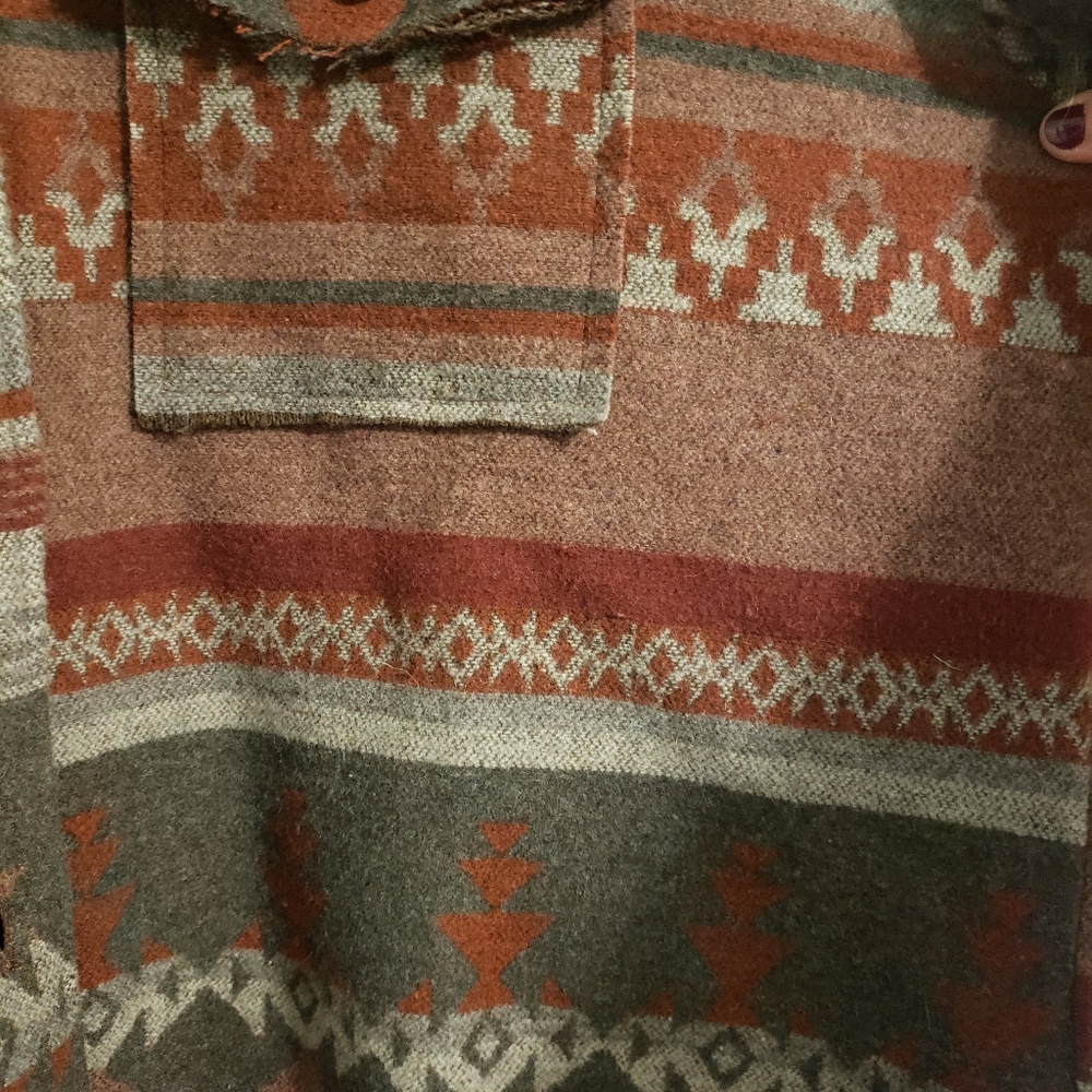 Aztec Print Shacket - Picture 2 of 3